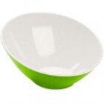 GET B-792-PK Diamond Harvest 24 oz. Pumpkin Slanted Melamine Bowl