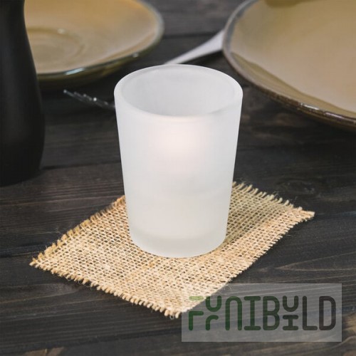 Sterno 80286 Petite Frosted Votive Glass