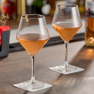 Reserve by Libbey Contour 20 oz. Customizable Pour Control 6 oz. Wine Glass - 12/Case
