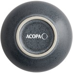 Acopa Embers 10 oz. Midnight Blue Matte Stoneware Bowl - 24/Case Acopa Embers 10 oz. Midnight Blue Matte Stoneware Bowl - 24/Case