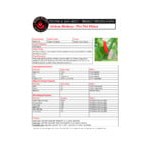 Fiery Farms Red African Bird's Eye (Piri Piri) Pepper Flakes 2.2 lb. Fiery Farms Red African Bird's Eye (Piri Piri) Pepper Flakes 2.2 lb.