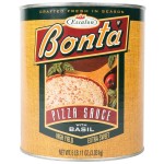 Bonta #10 Can Pizza Sauce with Basil - 6/Case Bonta #10 Can Pizza Sauce with Basil - 6/Case