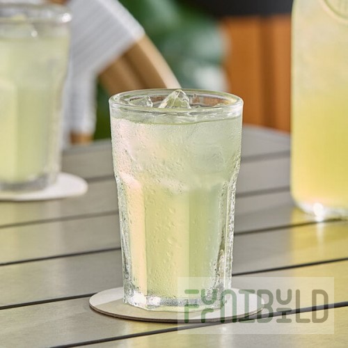 DominAde 21.6 oz. Lemon Drink Mix - 12/Case