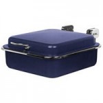Spring USA Seasons 4 Qt. Round Bronze Stainless Steel Induction Chafer with Gold Accents 2382-597/36 Spring USA Seasons 4 Qt. Round Bronze Stainless Steel Induction Chafer with Gold Accents 2382-597/36