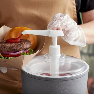 Carlisle 1/2 oz. Standard Pump and Clear Lid for 2 Qt. Coldmaster Cold Crocks Carlisle 1/2 oz. Standard Pump and Clear Lid for 2 Qt. Coldmaster Cold Crocks