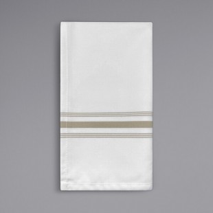 Oxford Super Blend Bamboo 100% Spun Polyester Bistro Striped Cloth Napkins 18 Oxford Super Blend Bamboo 100% Spun Polyester Bistro Striped Cloth Napkins 18