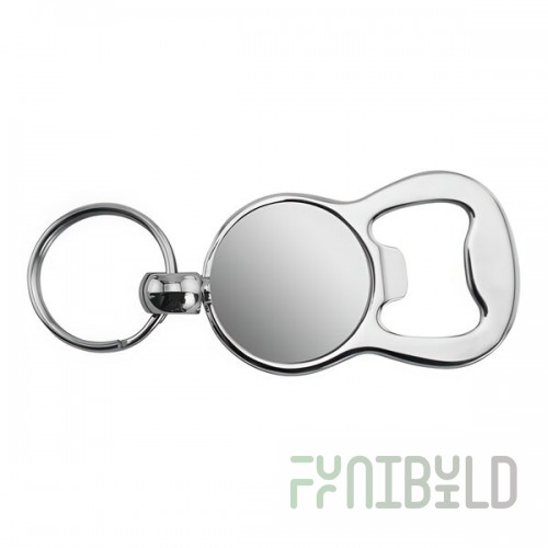 Franmara Figure 8 Bottle Opener with Key Ring 7035 BU
