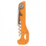 Franmara 2028-01 Quik Snap Boomerang Customizable Two-Step Waiter's Corkscrew with Black Handle