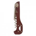 Franmara 2028-01 Quik Snap Boomerang Customizable Two-Step Waiter's Corkscrew with Black Handle