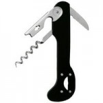 Franmara 2028-01 Quik Snap Boomerang Customizable Two-Step Waiter's Corkscrew with Black Handle