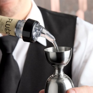 Acopa 0.625 oz. 3-Ball Measured Liquor Pourer with Collar - 12/Case Acopa 0.625 oz. 3-Ball Measured Liquor Pourer with Collar - 12/Case