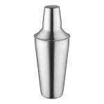 Acopa 28 oz. Stainless Steel 3-Piece Cobbler Cocktail Shaker Acopa 28 oz. Stainless Steel 3-Piece Cobbler Cocktail Shaker