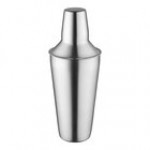 Acopa 28 oz. Stainless Steel 3-Piece Cobbler Cocktail Shaker Acopa 28 oz. Stainless Steel 3-Piece Cobbler Cocktail Shaker