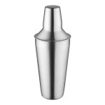 Acopa 28 oz. Stainless Steel 3-Piece Cobbler Cocktail Shaker Acopa 28 oz. Stainless Steel 3-Piece Cobbler Cocktail Shaker