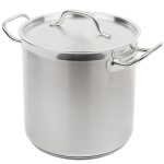 Vollrath 3503 Optio 11 Qt. Stainless Steel Stock Pot with Cover Vollrath 3503 Optio 11 Qt. Stainless Steel Stock Pot with Cover