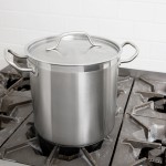 Vollrath 3503 Optio 11 Qt. Stainless Steel Stock Pot with Cover Vollrath 3503 Optio 11 Qt. Stainless Steel Stock Pot with Cover