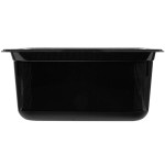 Vollrath 8026420 Super Pan® 1/2 Size Black Polycarbonate Food Pan - 6 Vollrath 8026420 Super Pan® 1/2 Size Black Polycarbonate Food Pan - 6