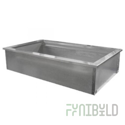 Delfield N8069 Five Pan Drop-In Ice-Cooled Food Well