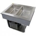 Delfield 8145-EFP Three Pan Drop In LiquiTec Refrigerated Cold Food Well Delfield 8145-EFP Three Pan Drop In LiquiTec Refrigerated Cold Food Well