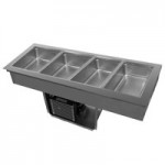 Delfield 8145-EFP Three Pan Drop In LiquiTec Refrigerated Cold Food Well Delfield 8145-EFP Three Pan Drop In LiquiTec Refrigerated Cold Food Well