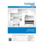Continental Refrigerator MC3N-SS-S 34 Continental Refrigerator MC3N-SS-S 34