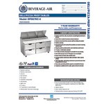 Beverage-Air DPD67HC-4-CL 67