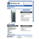 Beverage-Air HR1HC-1G Horizon Series 26