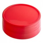 48/485 White Induction-Lined Polypropylene Spice Cap - 100/Pack 48/485 White Induction-Lined Polypropylene Spice Cap - 100/Pack