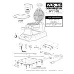 Waring WWD200 Non-Stick Double Waffle Maker - 120V Waring WWD200 Non-Stick Double Waffle Maker - 120V