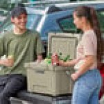 CaterGator CG20TAN Tan 20 Qt. Rotomolded Outdoor Cooler / Ice Chest