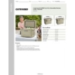 CaterGator CG20TAN Tan 20 Qt. Rotomolded Outdoor Cooler / Ice Chest