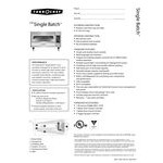 TurboChef HHS-9500-1 Single Batch Electric Countertop Impingement Ventless Oven with One Touch Controls- 208/240V, 1 Phase TurboChef HHS-9500-1 Single Batch Electric Countertop Impingement Ventless Oven with One Touch Controls- 208/240V, 1 Phase
