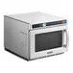 Solwave Space Saver Stainless Steel Heavy-Duty Commercial Microwave with USB Port - 1,200W, 120V