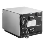Solwave Space Saver Stainless Steel Heavy-Duty Commercial Microwave with USB Port - 1,200W, 120V
