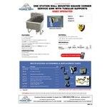 Advance Tabco 19-18-23KV 16-Gauge Hand Sink with 8 Advance Tabco 19-18-23KV 16-Gauge Hand Sink with 8