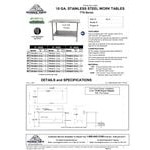 Advance Tabco TTS-180 18