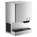 Hoshizaki DCM-500BAK Air-Cooled Cubelet Ice Maker and Water Dispenser with Floor Stand and Built-In Storage Bin - 597 lb., 115V Hoshizaki DCM-500BAK Air-Cooled Cubelet Ice Maker and Water Dispenser with Floor Stand and Built-In Storage Bin - 597 lb., 115V