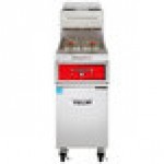 Vulcan 1VK85D-1 PowerFry5 85-90 lb. Natural Gas Floor Fryer with Solid State Digital Controls - 90,000 BTU
