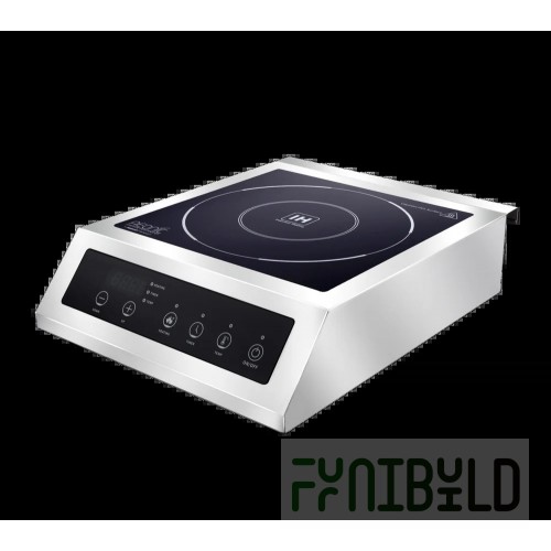 Induction cooker PEI-1N, (tabletop) - 1 burner; power consumption - 3.5 kW. 445 (365) * 470 * 174