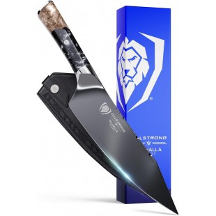 Dexter 8110 8 Inch Blade 3 to 1/4 Inch Handle Chinese Chef Knife Hardwood Handle High Carbon Stainless Steel