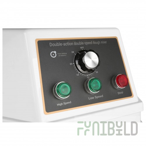 Control panel for dough mixing machine HS40