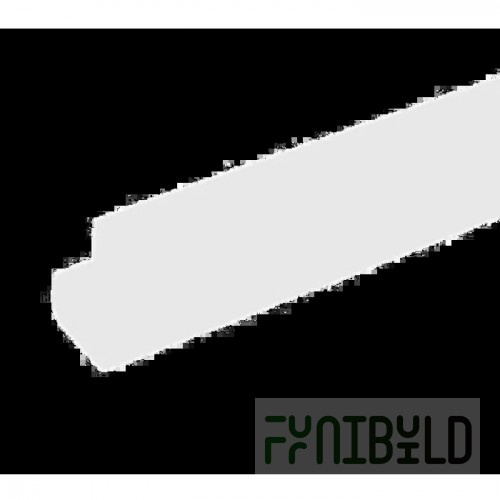 Intermetro CSM6-W Shelf Marker 6in White