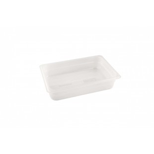 Gastronorm container without lid p/p GN 1/2, H-65, 325x265x65mm, (plastic, transparent) 422107401, in pack. 14 pcs.