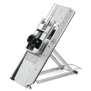 Matfer 186700MC Mandoline Slicer 12-1/2 Inch Width with 3 Blades and Safety Pusher