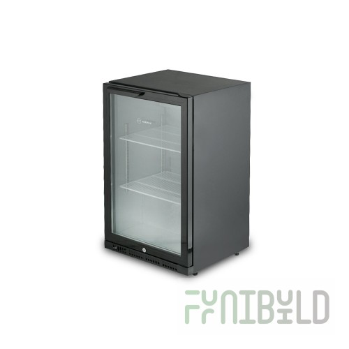 Medium-temperature bar cabinet V=113 l, HURAKAN HKN-DB125H, (2-10С°С, 555x520x865 in, for 54 bottles/cans, 0.16 kW, 220 V)