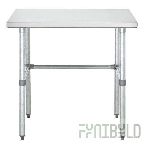 Hubert 28W-066 Kratos® 304 Stainless Steel Work Table 24