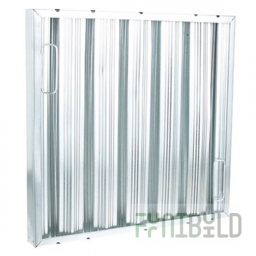 Private Label 261769 Baffle Filter 20 X 20 Galv
