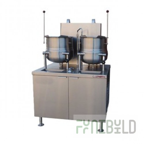 Southbend GMT-10S-10 Kettle/Cabinet Assembly Gas (2) 10 Gallon Tilting Kettles