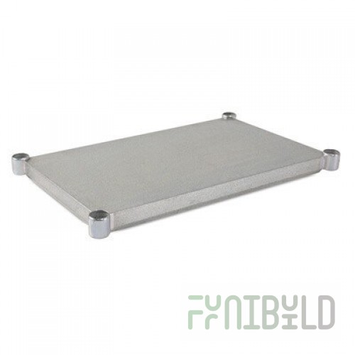 John Boos GSK8-3030 30 Inch Undershelf 18 Gauge Galvanized Work Table with NSF