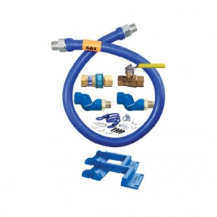 Dormont CAN1650BPEV48 1/2 Inch Diameter Gas Connector Kit with Full Port Valve